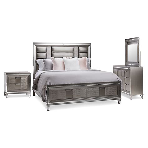Black grey white brown beige red pink orange yellow ivory green blue purple gold silver multi clear. Vegas Gray Wood Platform Storage Bedroom | Bedroom ...