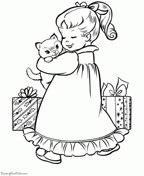 Coloring pages for children : Get This Cute Kitten Coloring Pages Free Printable 74812