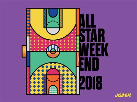 Nba — All Star 2018 By Jonny Gibson On Dribbble