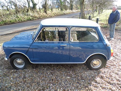 1968 Morris Mini Cooper Mk Ii In Island Blue Gc Minis