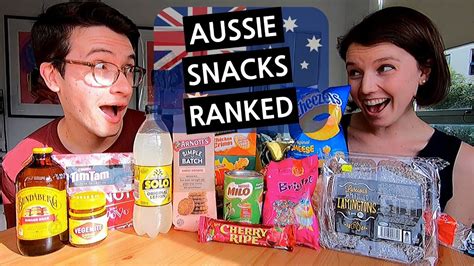 Americans Try Top 10 Australian Snacks Youtube