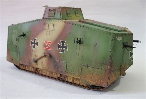Panzerserra Bunker Military Scale Models In 135 Scale A7v