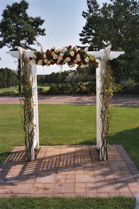 That's what we're using, along with white lights and tulle to decorate the. Linh's blog: Wedding Archway hot pink