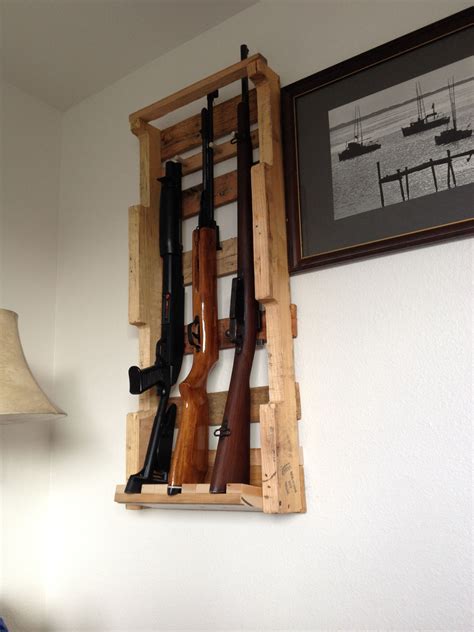 Plans For Making A Gun Rack Image To U