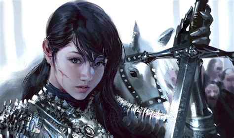Fantasy Women Warrior Woman Warrior Hd Wallpaper Peakpx