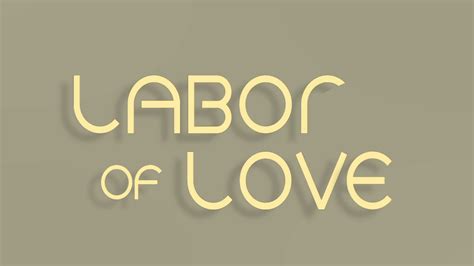 Labor Of Love 2011