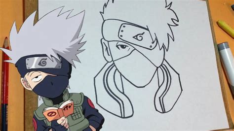 Cómo Dibujar A Kakashi De Naruto 】 Paso A Paso Muy Fácil 2024 Dibuja