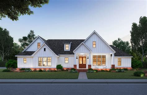 Small farmhouse plans fit for fall blog eplans com. Open Modern Farmhouse Style House Plan 1548: Palmetto