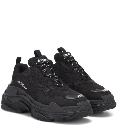 Buy balenciaga clothing & accessories and get free shipping & returns in usa. Balenciaga Triple S Sneakers in Black - Lyst