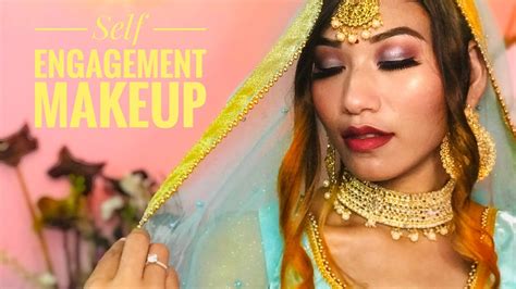Self Engagement Makeup Look Glow With Beauty Youtube