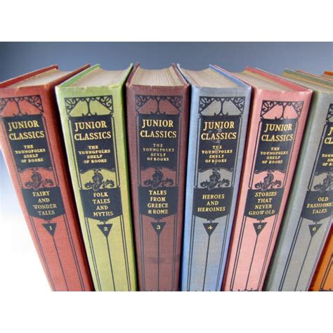 Colliers Junior Classics 1918 Edition Young Folks Shelf Of Books 10