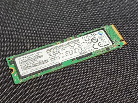 Samsung MZ VLW1280 128GB PCIe NVMe SSD MZVLW128HEGR 000L1 00UP448 EBay