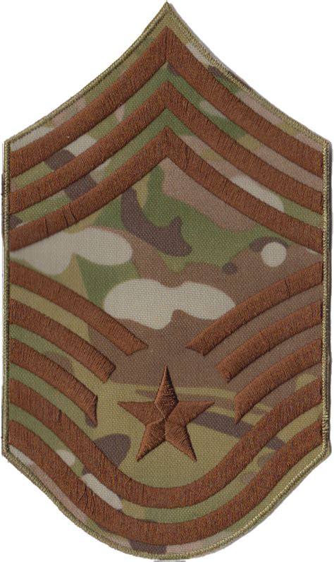 Large Chief Master Sergeant Cmsgt Usaf Ocp Rank Patch All Patch Stuff