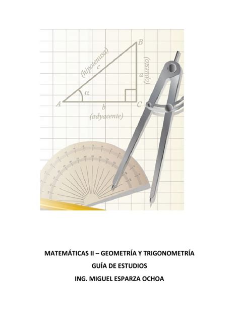 Guía De Geometría Y Trigonometría 2018 Pdf Funciones