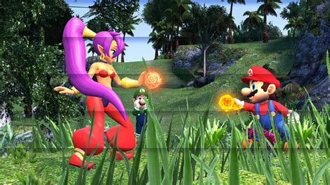 Shantae Meets Mario By Obeth0 On Deviantart