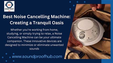 Best Noise Cancelling Machine For Office By Soundproof Hub On Dribbble