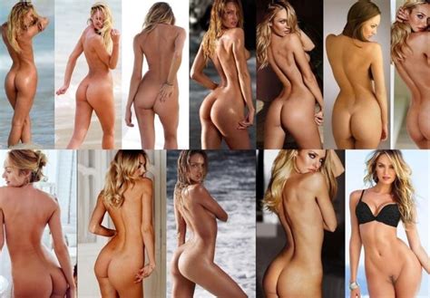 Compilation Of Candice Swanepoel Posing Naked Flaunting Her Perfect Booty Butt Celebrity Nude
