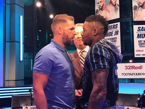Saunders On Monroe If A Quitter Wins Title Boxing Is A Circus