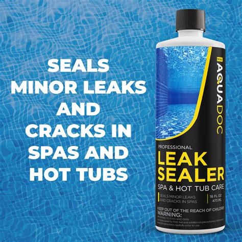 Aquadoc Spa Leak Repair And Hot Tub Leak Sealer Easily Fix A Leak For Pools And Spas Hot Tub
