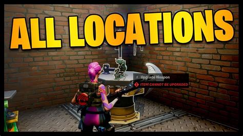 Fortnite chapter 2 season 2 week 9 midas' mission challenges list upgrade a weapon to legendary rarity at an upgrade bench (1) search a llama, legendary chest, or supply drop (1) fortnite chapter 2 season 2 week 9 midas' mission challenges locations guide. Pixiescraftyplayground: All Upgrade Bench Locations In ...