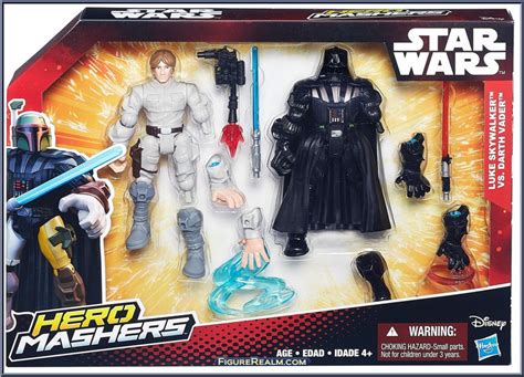 Luke Skywalker Vs Darth Vader Star Wars Hero Mashers Box Sets