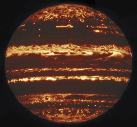 Scientists Capture Stunning Images Of Jupiters Stormy Surface From Earth