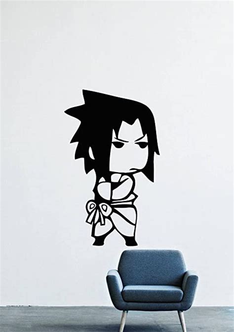 Naruto Uzumaki Uchiha Sasuke Wall Decals Decor Vinyl