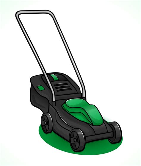 Cartoon Lawn Mower Clipart Clipart World