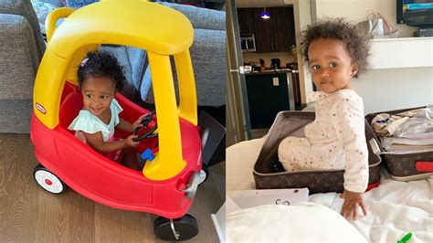 Kenya Moores Baby Girl Brooklyn Daly Looks Gorgeous In The Cutest
