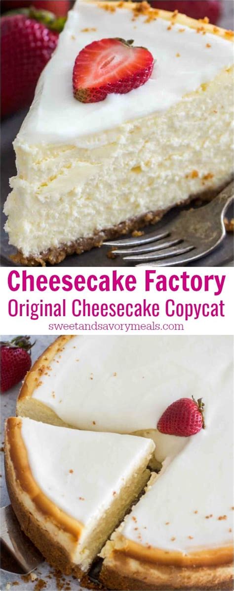 Best Cheesecake Factory Original Cheesecake Copycat Sandssm
