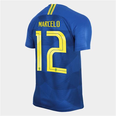 Maybe you would like to learn more about one of these? Camisa Seleção Brasil II 2018 nº 12 Marcelo - Torcedor ...