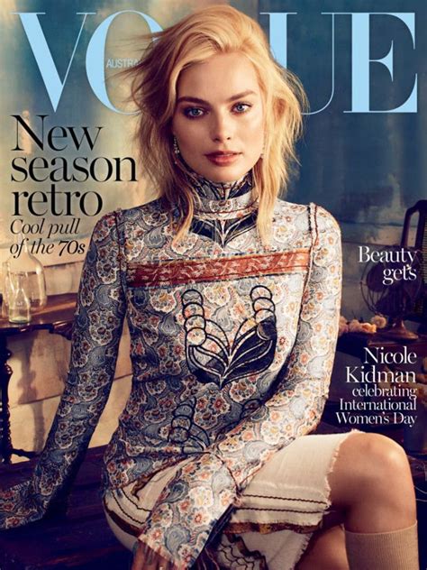 Margot Robbie Vogue Magazine Australia March 2015 Vogue