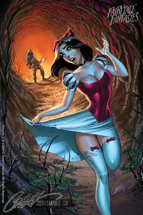 snow white by j scott campbell fantasías de cuentos de hadas arte disney princesas disney