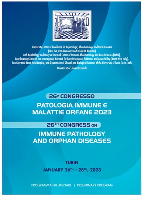 Report Congress Autoimmune Pathology And Orphan Diseases Torino January