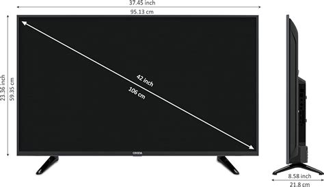 Ukuran Tv 42 Inch Berapa Cm Berikut Penjelasannya Vrogue Co