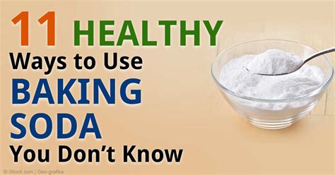 11 Amazing Health Benefits And Uses Of Baking Soda