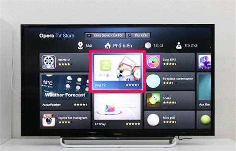 How To Use The Sony Opera Tv App Store