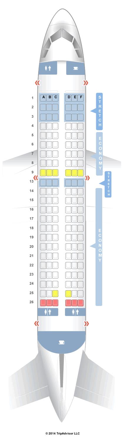 Seatguru Seat Map Frontier Airbus A319 319 V2