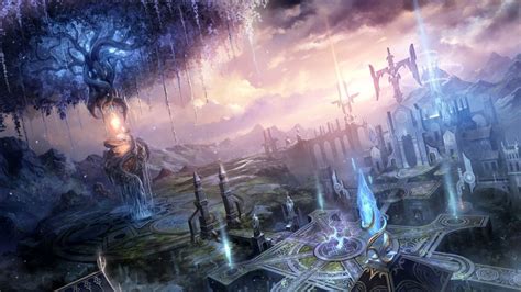 Fantasy Landscapes Cities Art Magic Wallpaper 1920x1080 30223