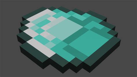 Free Minecraft Diamond 3d Model Turbosquid 1673913