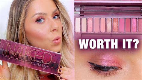 Urban Decay Naked Cherry Eyeshadow Palette Review Youtube