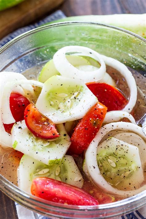 Marinated Cucumber Tomato And Onion Salad Recipe Tomato And Onion
