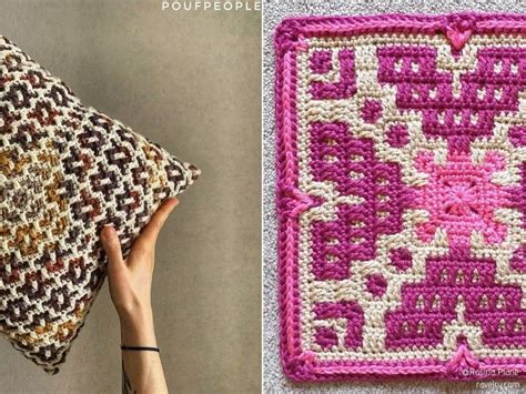 Create Stunning Crochet Mosaic Squares With Free Patterns