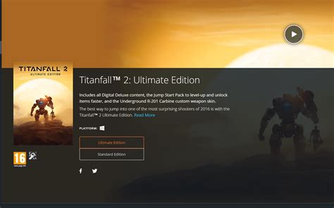 Titanfall 2 Ultimate Edition