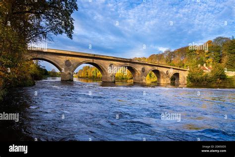 Coldstream Bridge The Crossing Of The Scottish Border It Was Here That