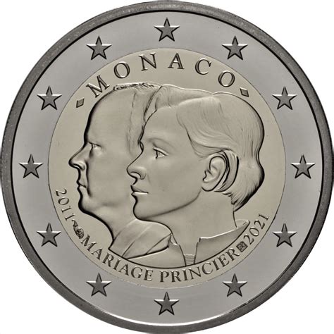 2 Euro Monaco Wert Von Sondermünzen And Gedenkmünzen