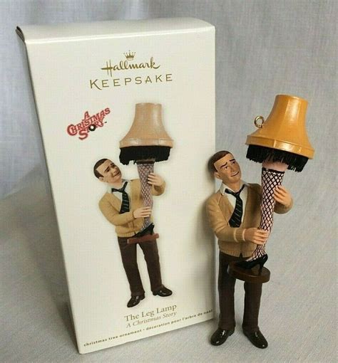 Hallmark Ornament A Christmas Story The Leg Lamp And Ralphies Dad New