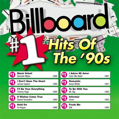 Billboard 1 Hits Of The 90s Billboard 1 Hits Of The 90s Amazon