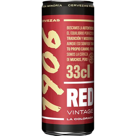 Comprar Red Vintage La Colorada Cerveza Rubia Reserva Especial Lata 33