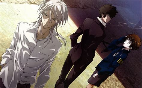 Shogo Makishima Shinya Kogami And Akane Tsunemori Shougo Makishima Hd